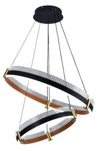 LED Stmievateľný luster na lanku LED/140W/230V 3000-6500K + diaľkové ovládanie