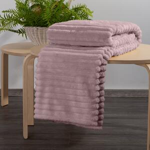 DEKA Z MIKROFLANELU SOFT 70X160 CM PÚDROVÁ