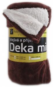 Polášek Deka s barančekom - Čokoládová | 200 x 230 cm