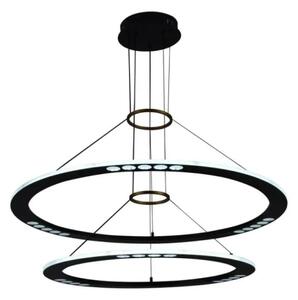 LED Stmievateľný luster na lanku LED/90W/230V 3000-6500K + diaľkové ovládanie