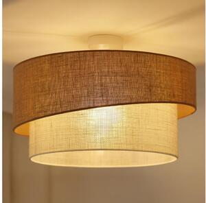 Brilagi - Prisadený luster SHINE 1xE27/15W/230V pr. 50 cm béžová/krémová
