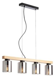 Redo 01-3986 - Luster na lanku ROTIS 4xE27/15W/230V