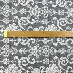 Ervi bavlna š.220cm - Vintage motív na šedom - 2842, metráž