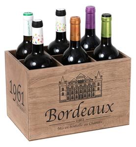Drevený stojan na víno Balvi Bordeaux
