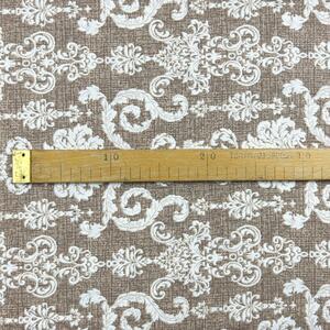 Ervi bavlna š.220cm - Vintage motív na béžovom - 2842, metráž