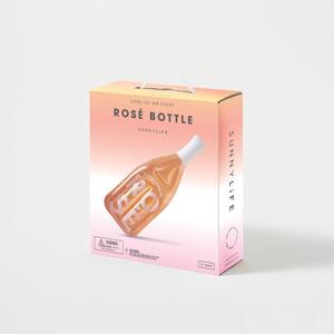 Nafukovacie ležadlo Sunnylife Luxe Rose Bottle