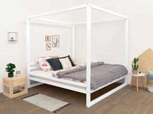 Benlemi Dvojlôžková posteľ BALDEE Zvoľte farbu: Biela, Rozmer: 160 x 200 cm