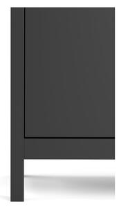 Čierna komoda Tvilum Madrid, 82 x 80 cm