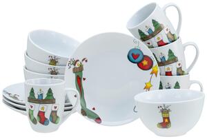 RAŇAJKOVÁ SÚPRAVA Luna Socken 12-dielne Creatable - Jedálenské sety, Online Only