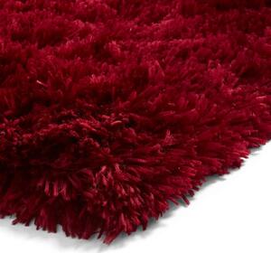Rubínovočervený koberec Think Rugs Polar, 80 x 150 cm
