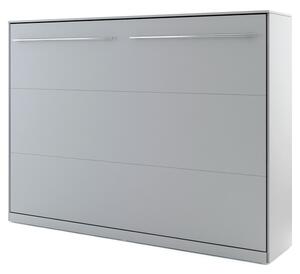 Sklápacia posteľ CONCEPT PRO CP-04 sivá, 140x200 cm, horizontálna