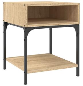 Nočný stolík dub sonoma 40x41x50 cm kompozitné drevo