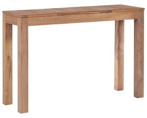 Konzolový stolík z teakového dreva prírodná úprava 110x35x76 cm