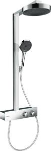 Hansgrohe Rainfinity, Showerpipe 250 1jet EcoSmart s termostatom ShowerTablet 350, chrómová, HAN-28742000