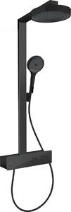 Hansgrohe Rainfinity, Showerpipe 250 1jet EcoSmart s termostatom ShowerTablet 350, čierna matná, HAN-28742670