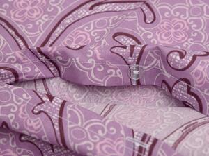 Bavlnené obliečky LUSIA fialová Rozmer obliečok: 70 x 90 cm | 140 x 200 cm