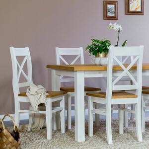 Massive home | Jídelní židle Corona bílý vosk II MHSIL0501B
