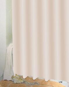 Erga Peva, sprchový záves 180x200cm, polyester, béžová, ERG-03512