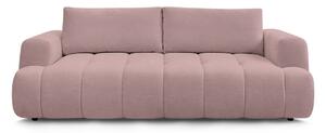 Ružová rozkladacia/s úložným priestorom pohovka 251 cm Fuji – Bobochic Paris