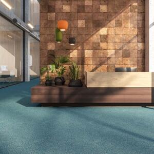 Breno Metrážny koberec MEDUSA - PERFORMA 70, šíře role 400 cm, zelená, viacfarebná
