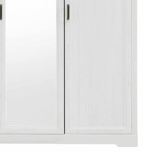 Šatníková skriňa - 3-dverová JASMIN II pínia/dub artisan