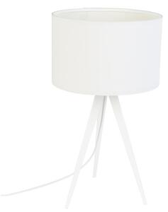 Biela stolová lampa Zuiver Tripod