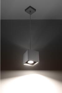 Sivé závesné svetlo Nice Lamps Geo