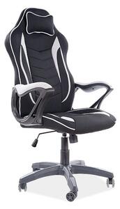 Kancelárska stolička FRIDOLINA - čierna / šedá