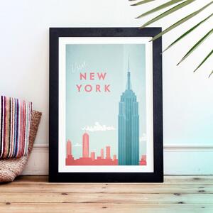 Plagát Travelposter New York, 30 x 40 cm