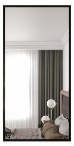 Nástenné zrkadlo ALVAR 60x120 cm, čierny mat