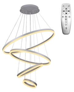 NEDES LED Stmievateľný luster na lanku LED/165W/230V 3000-6500K + diaľkové ovládanie ND3458 + záruka 3 roky zadarmo
