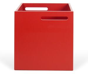 Červený úložný box ku knižniciam TemaHome Berlin