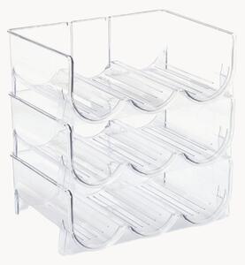 Stohovateľný stojan na fľaše Clear