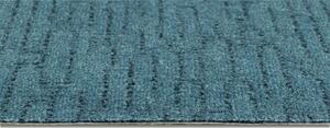 Breno Metrážny koberec JUMP 74, šíře role 400 cm, modrá
