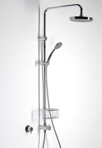 Sapho, SMART drôtená polička na sprchovú tyč 18-25mm, chróm, 76260
