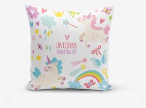 Obliečka na vankúš s prímesou bavlny Minimalist Cushion Covers Unicorn Child, 45 × 45 cm