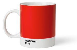 Červený keramický hrnček 375 ml Red 2035 - Pantone