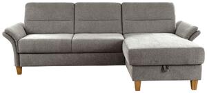 ROHOVÁ SEDAČKA, textil, sivohnedá Sit & More - Sedačky, Online Only