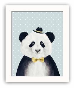 Dekoratívny obraz Panda, 28,5 × 23,5 cm