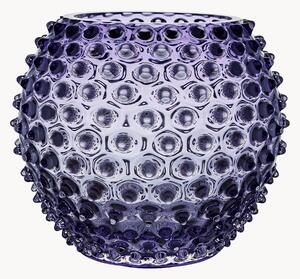 Ručne fúkaná váza Hobnail, V 16 cm