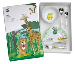 6-dielny detský jedálenský set WMF Cromargan® Safari