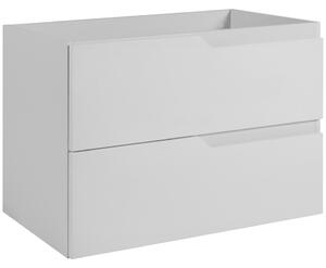 MODERN biely W80 závesná skrinka pod umývadlo 80 cm