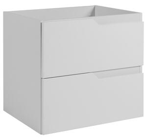 MODERN biely W60 závesná skrinka pod umývadlo 60 cm