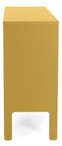 Žltá komoda Tenzo Uno, šírka 148 cm