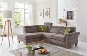 ROHOVÁ SEDAČKA, textil, hnedá Sit & More - Sedačky, Online Only