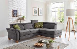 ROHOVÁ SEDAČKA, textil, antracitová Sit & More - Sedačky, Online Only