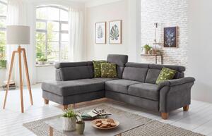 ROHOVÁ SEDAČKA, textil, antracitová Sit & More - Sedačky, Online Only