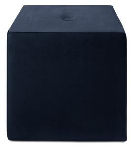 Tmavomodrý puf Mazzini Sofas Margaret, 40 × 45 cm