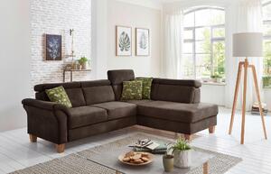 ROHOVÁ SEDAČKA, textil, mokka Sit & More - Sedačky, Online Only
