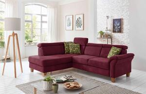 ROHOVÁ SEDAČKA, textil, bordová Sit & More - Sedačky, Online Only